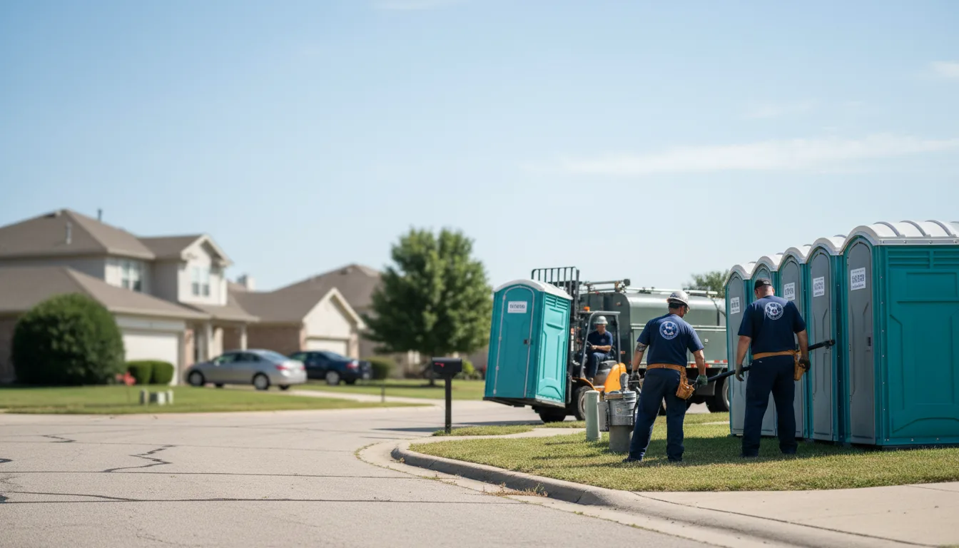 Porta Potty Rental in Pointblank, TX near me